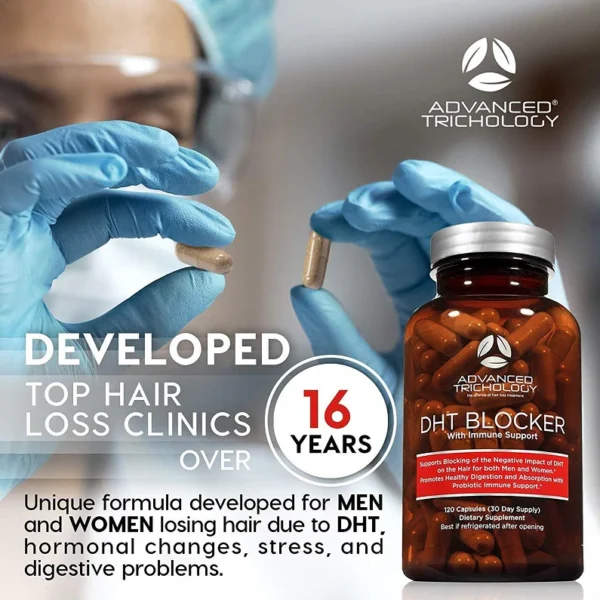 Advanced Trichology Natural DHT Blocker w/ Immune Support - Image 2